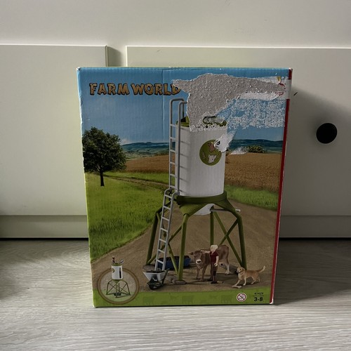 Schleich 41429 futtersilo - futtersilo, mit