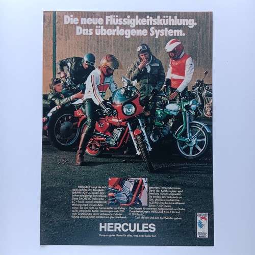 1977 hercules mopeds - 1977,