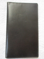 Brieftasche, The Economist, echtes Leder, Kartenfächer, Taschen für Kalender, Sc