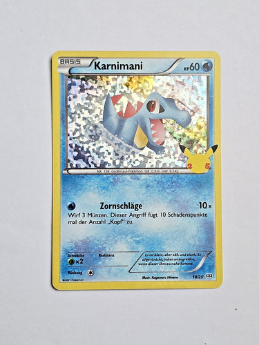 Pokémon karnimani holo - pokémon,