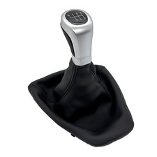 Schaltknauf Hebel kurz Silber