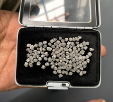 Unbeschnittener diamant los - unbeschnittener, diamant-los