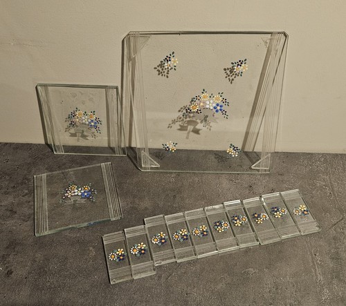 Art deco service gussglas - deco,
