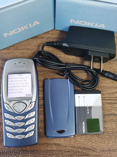 Nokia 6100 blue - nokia, (unlocked)