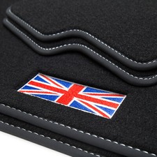 Exklusive Union Jack Fußmatten passend für Mini 1 I R50 R53 Bj. 2001-2006
