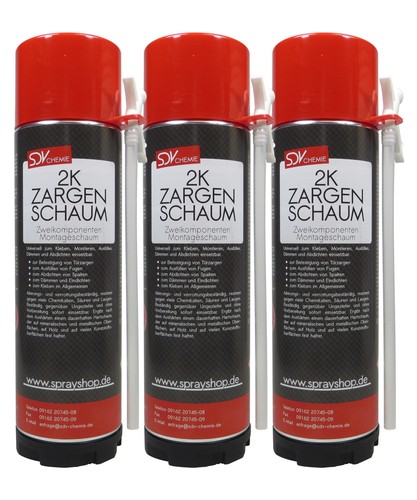 Zargenschaum 3x 400ml - b2,