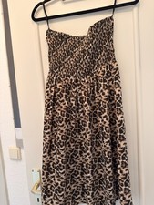 🐆Ocean Club Kleid 2-in-1 Sommerkleid / Bandeau Rock  Leopardenmuster Gr. 36 