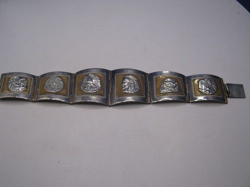 Vintage taxco armband azteken - taxco,