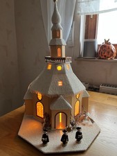 Lichterhaus Seiffener Kirche groß , Erzgebirge