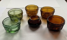 Vintage Pressglas-Schälchen