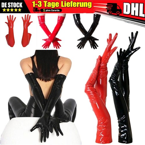 Sexy damen wetlook lang - sexy,