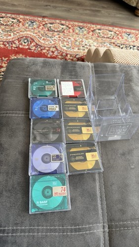 Box mit minidisc - mit, 9