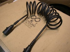 Spiralkabel LKW Anhänger 24V 7 Pins gebraucht , schwarze Stecker