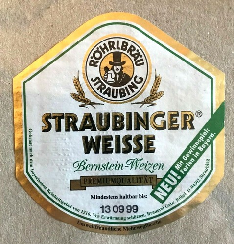 Bieretikett brauerei röhrl - bieretikett, ,
