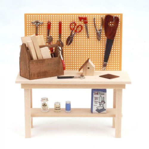 Puppenhaus voll werkbank - puppenhaus,