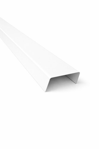 Alu profil ral 9016 weiß - weiß,