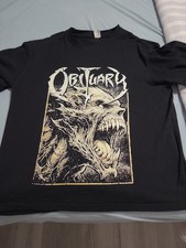 Metal Shirt Obituary Torn