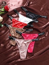 6er Set Damen String Panties
