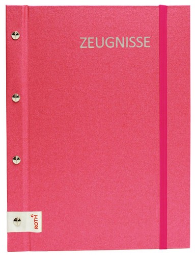 Roth zeugnismappe metallium - zeugnismappe,