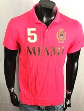 SURF STYLE MIAMI HERREN POLO T-SHIRT SWEATER BLOGGER SLIM DESIGNER HEMD PIQUE L