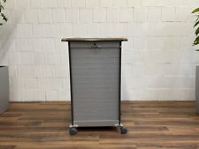 Schärf Aktencaddy 75cm breit grau mobiles Büro abschließbar