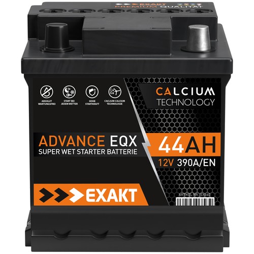 Exakt autobatterie 12v 44ah - exakt,