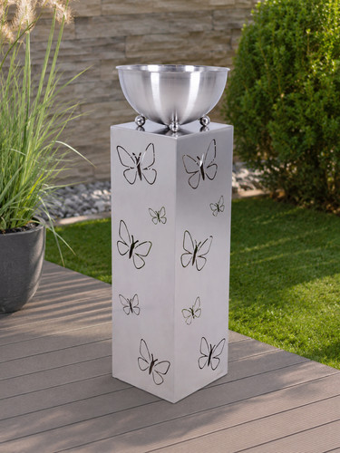 Pflanzsäule led 75cm - led, 25×25×75cm