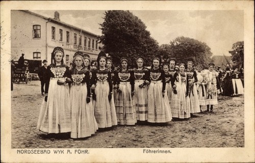 Wyk auf föhr - ak,