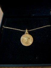 Versace Kette mit Medusa-Anhänger (Gold)