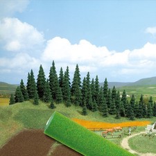 Busch 7280 Gelände-Teppich dunkelgrün, 250 x 100 cm Alle + Neu