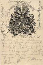 Studentika Wappen Ak Berlin