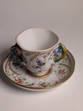 Mocca Kaffee Set Sèvres Porzellan 