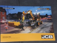 JCB Radbagger POTHOLE PRO Prospekt von 11/2021 ( 25210 )