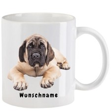 Tasse mit Mastiff  - mit oder