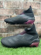 Adidas Predator Mutator 20+ Lacessless Rare Fußballschuhe Uk 8 Black Shock Pink