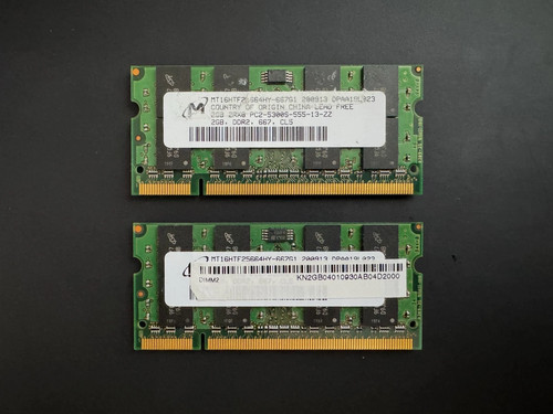 Paar micron 2gb pc2 - micron,