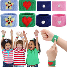 4 Paar Akupressur Armband, Akupressurband Gegen Übelkeit Kinder, anti Übelkeit A
