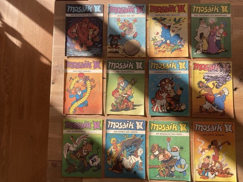 Comic hefte mosaik - ddr, 1986