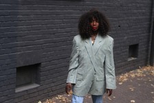 Vintage Oversized Damen Blazer