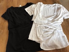 ✅2x H&M MAMA STILLSHIRT