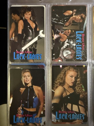 Telekarten 4er set pin - set,