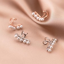 925 Silber Ohrklemme mit