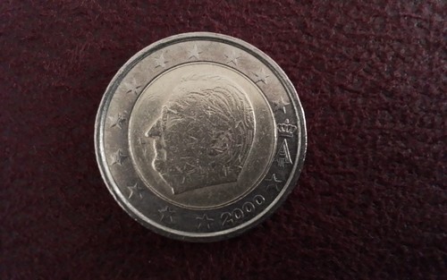 Euro münze belgien 2000 - münze,