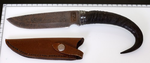 Schönes damastmesser - schönes,