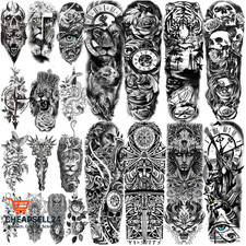 21 Blätter Groß Tattoos