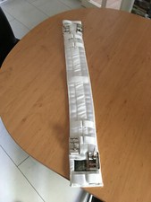 Sattelgurt, Kurzgurt, weiß, gebraucht, 70 cm Länge