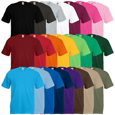Fruit of the Loom Herren T-Shirt Valueweight T Unisex S M L XL XXL 3XL 4XL 5XL