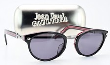 JUNIOR GAULTIER Sonnenbrille 58-1272 c5 Vintage 90s Oval Japan JPG Metal Case