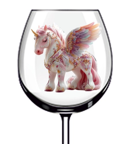 12x rosa baby einhorn - baby, vinyl