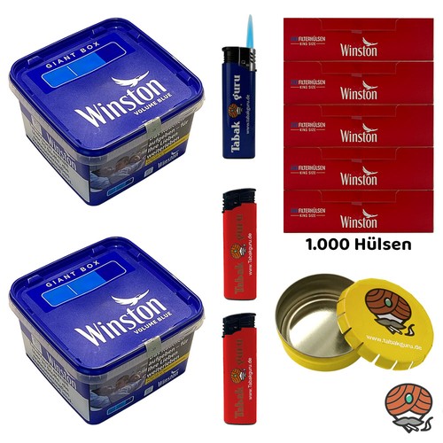 Winston blue blau volumentabak - winston, blue/blau